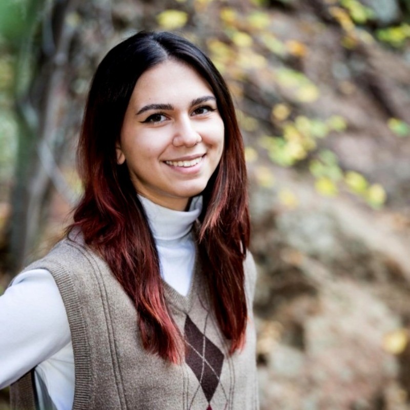 Portrait of Alessia Gamebera.