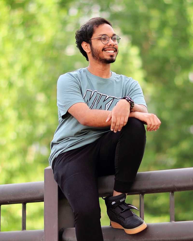 Portrait of Prashast Sharma.